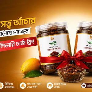শাহী টক-ঝাল-মিষ্টি আমসত্ত্ব আচার 2 Kg